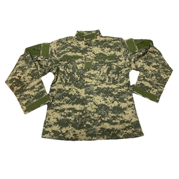 US Army Combat Coat Small Regular Nylon/Cotton Digital Camo Military Uniform - Picture 1 of 6